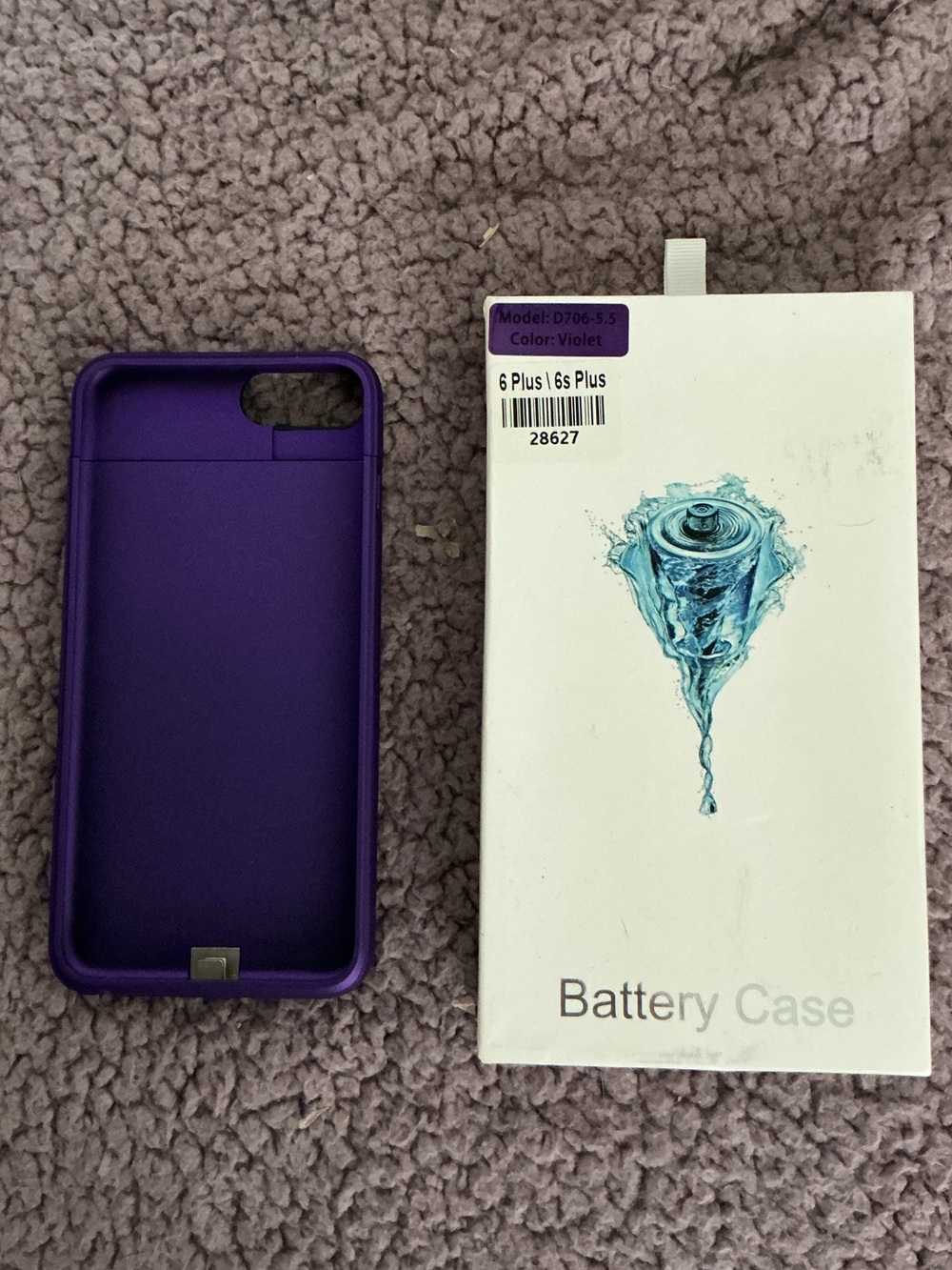 Apple Purple Battery Case for iPhone 6 Plus / 6s Plus
